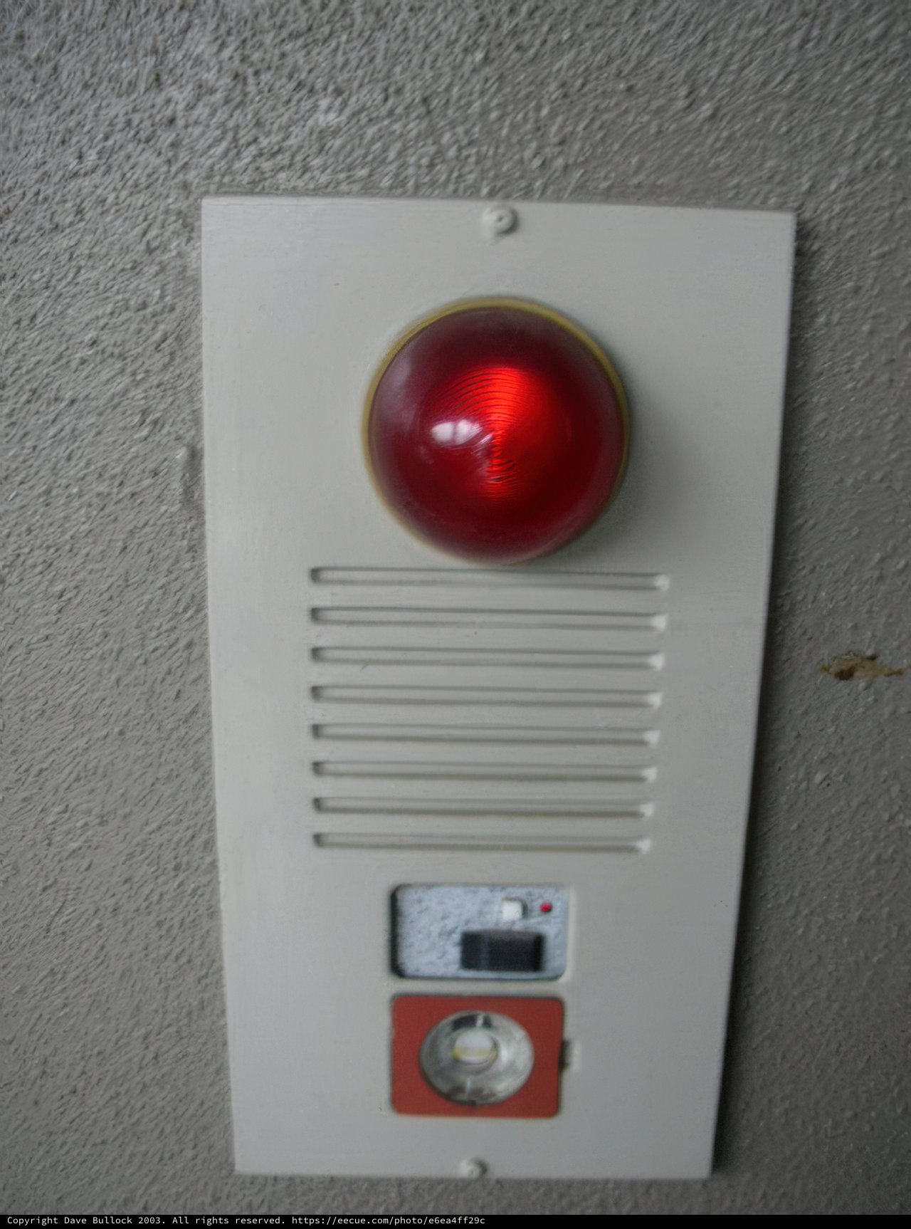 Wall-mounted Red Light