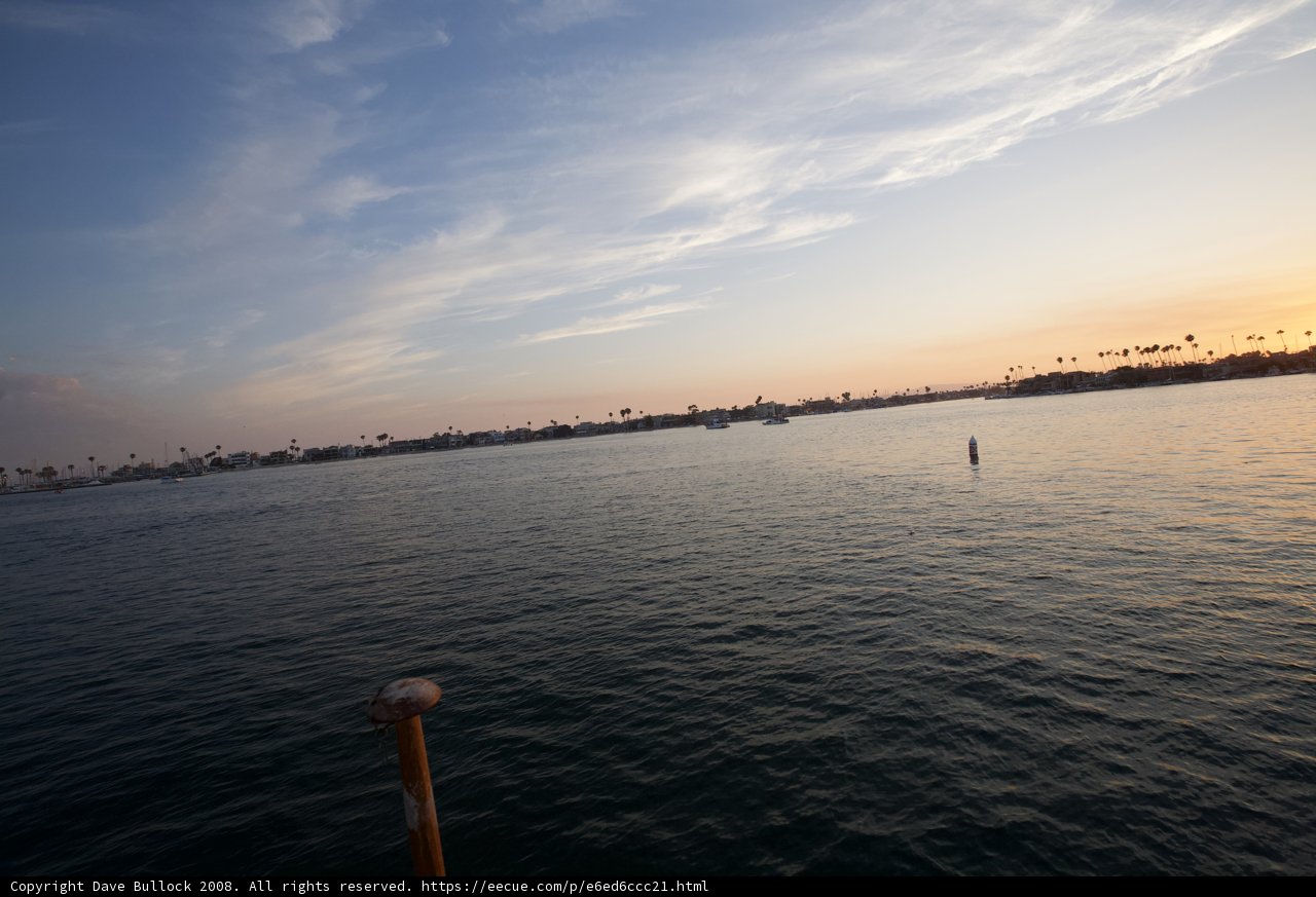 Sunset Boating on the Lake
