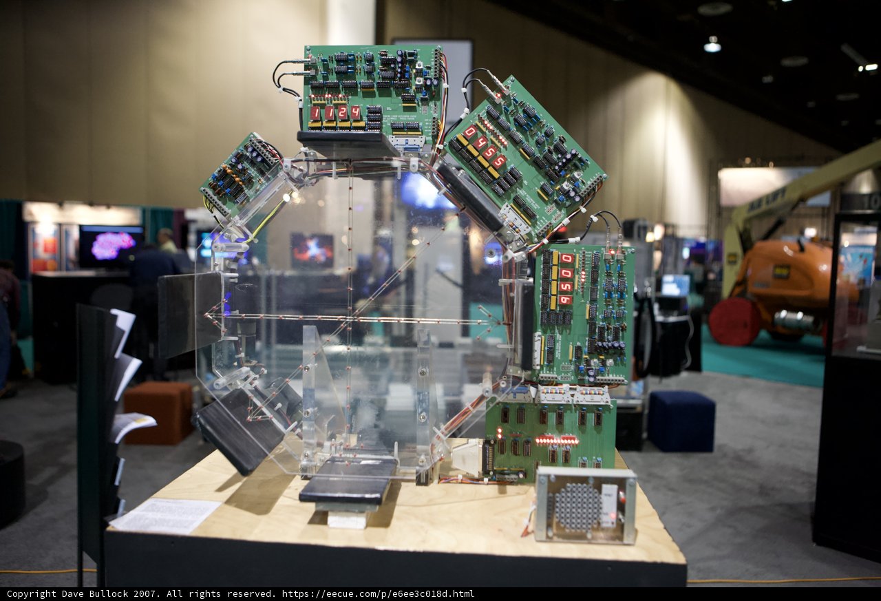 Cutting-Edge Computer Model on Display at Super Computing Exhibition