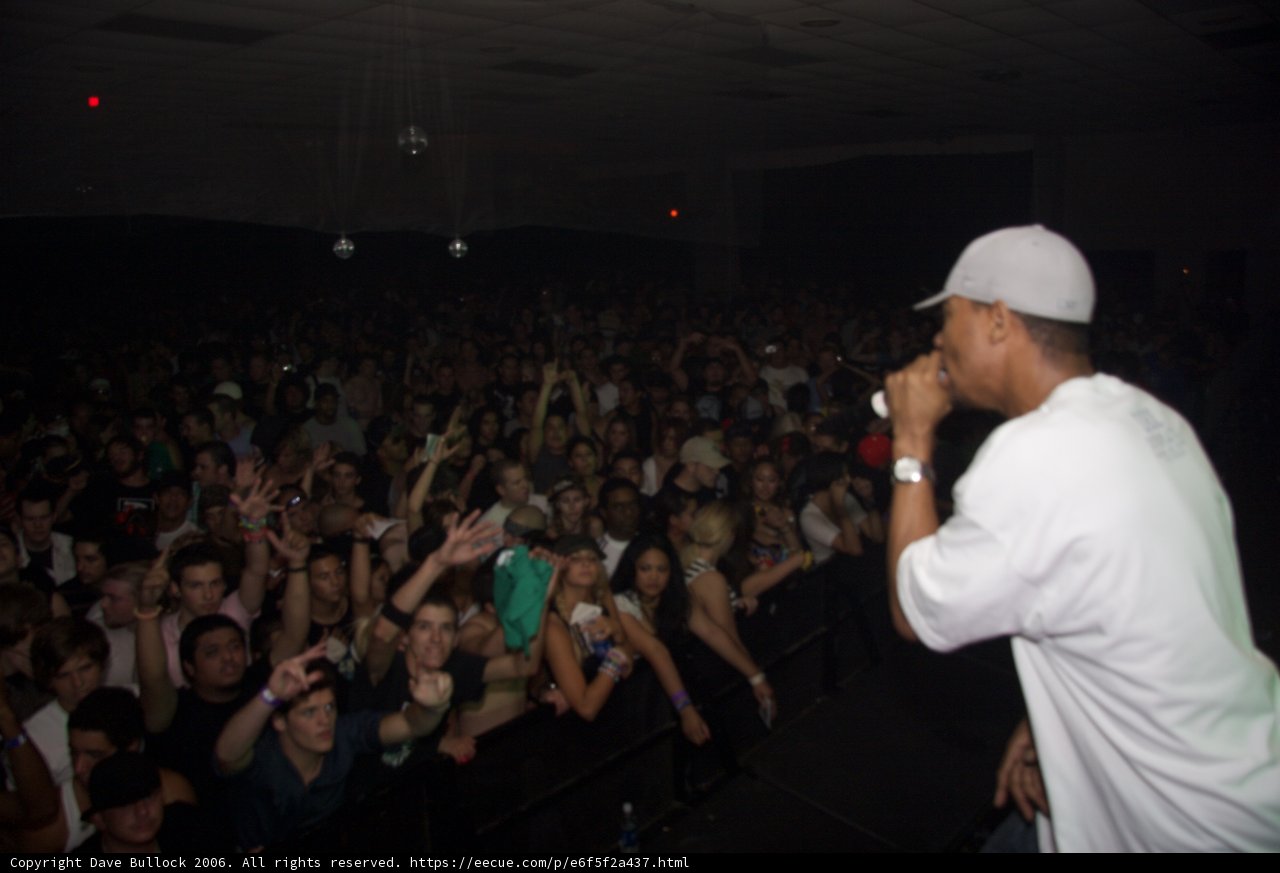 Mic Master Cody on Stage