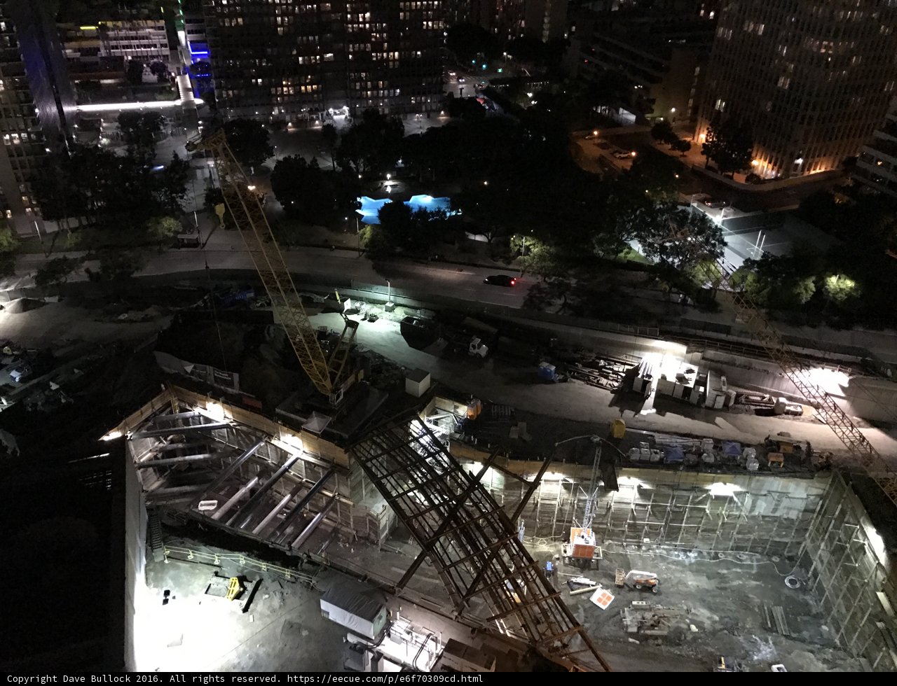Metropolis Construction at Night