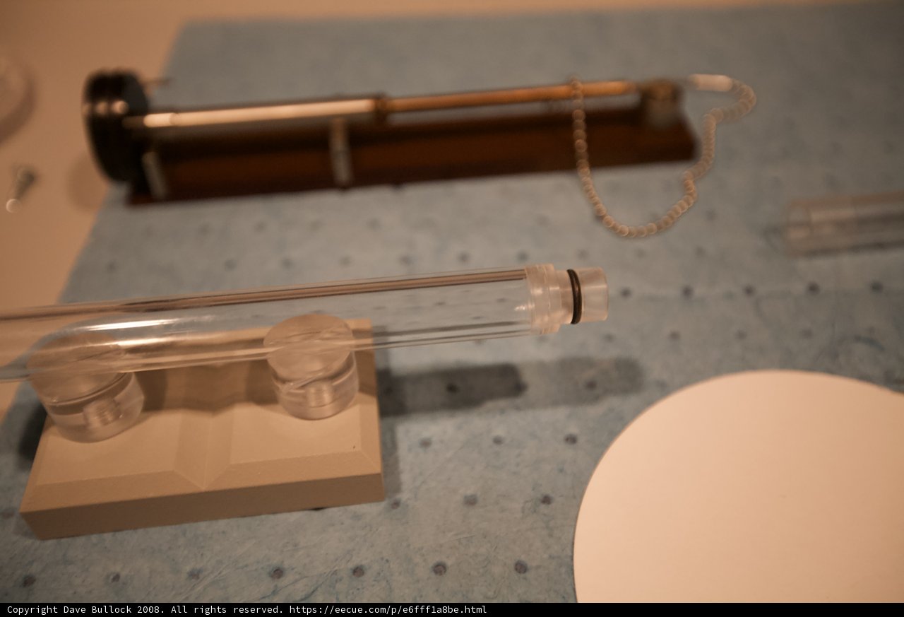 Quantum Nano Tube with Metal Piece