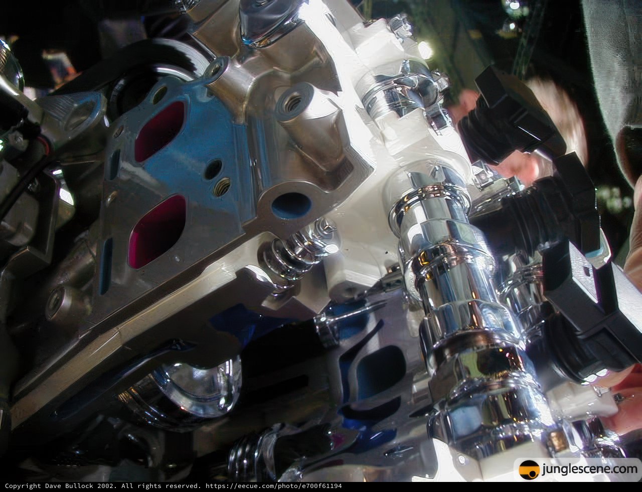 A Detailed View of a High-Powered Engine