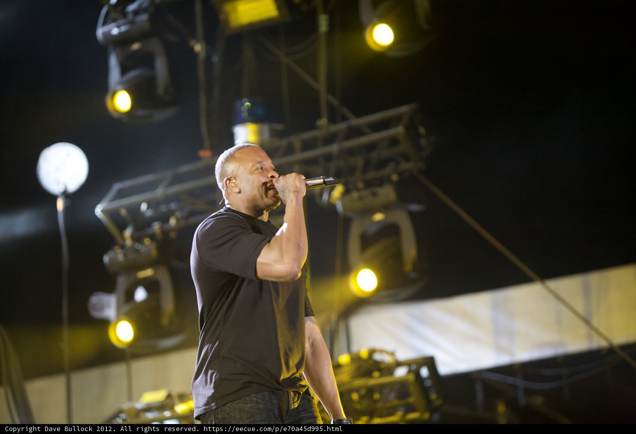 Dr. Dre Lights up the Stage at Coachella 2012
