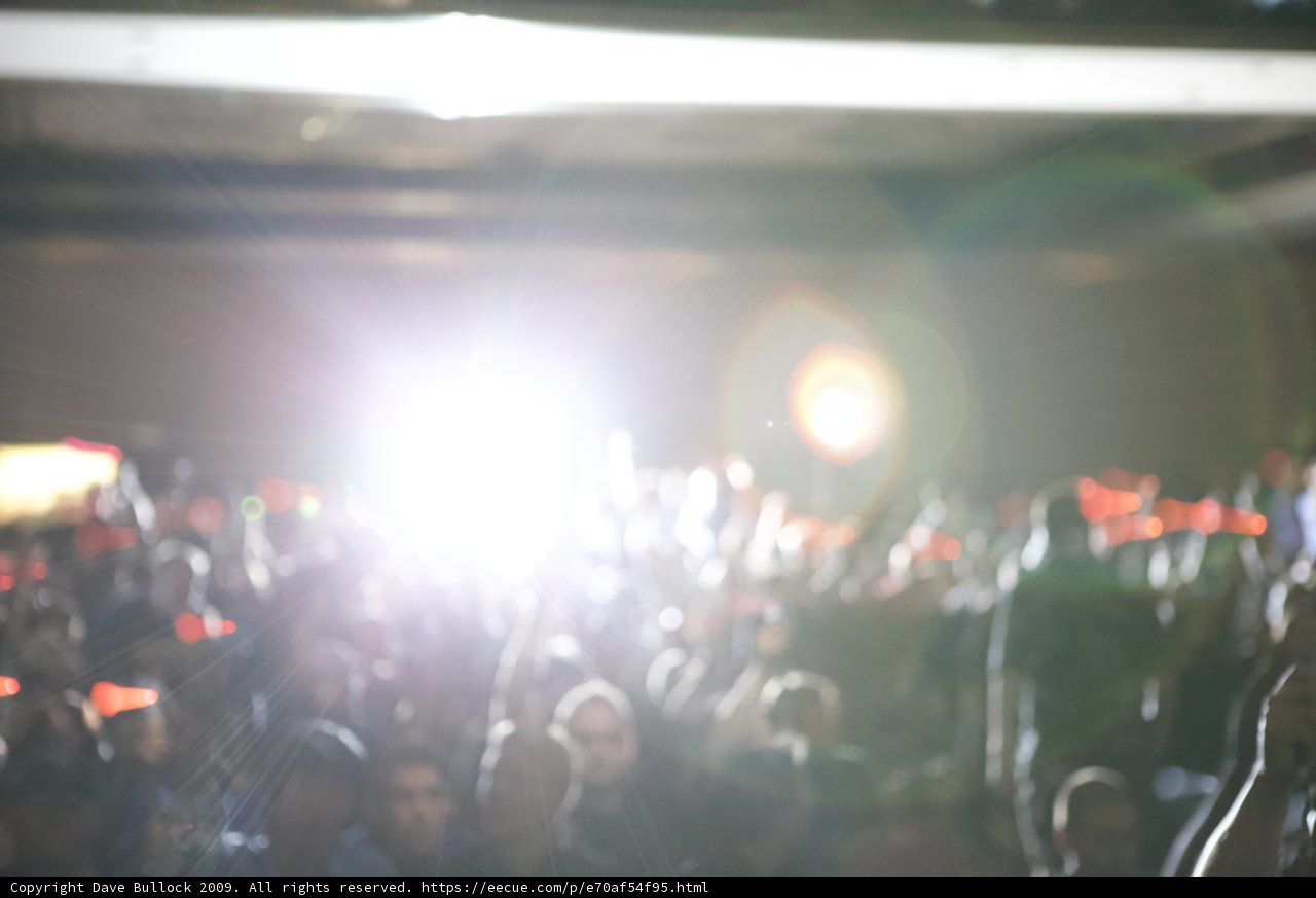 An Explosive Night with Flare: Capturing the Energy of a Concert Crowd