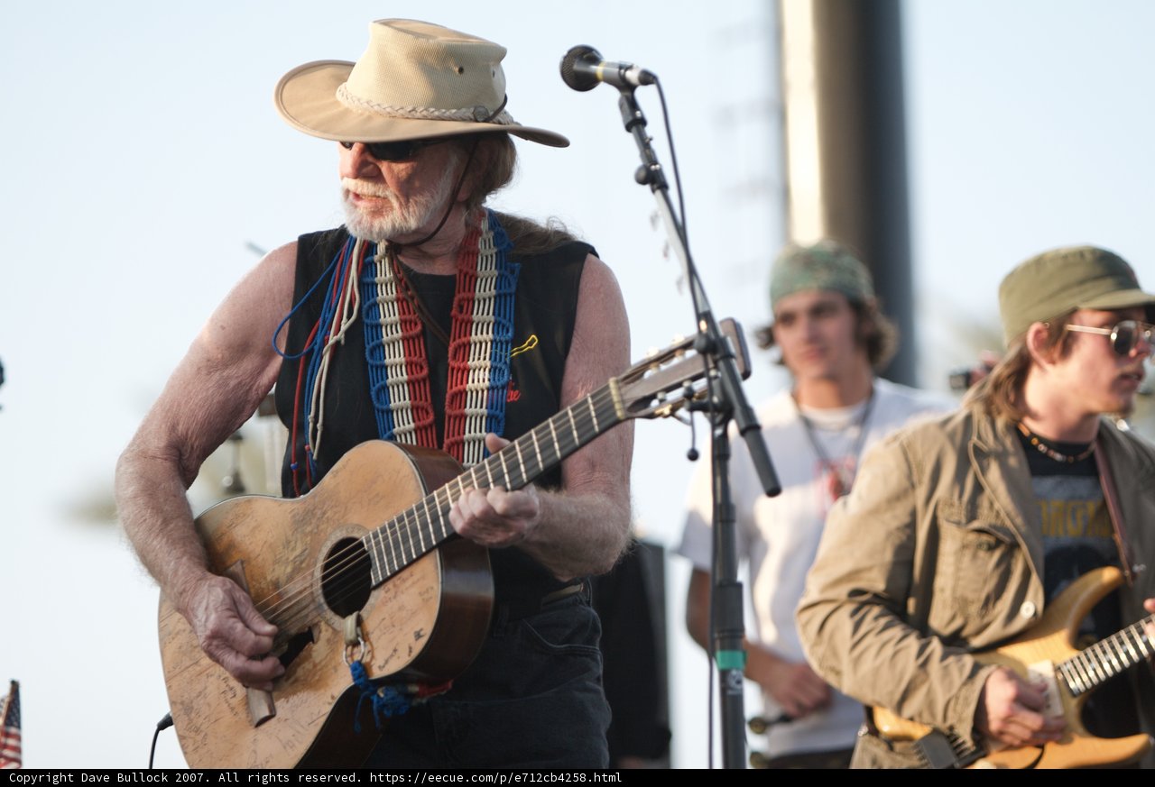 Willie Nelson Rocks Coachella with Ashton Fletcher Irwin
