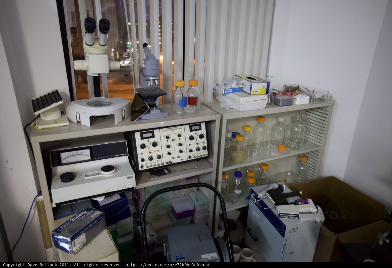 High-Tech Lab Storage