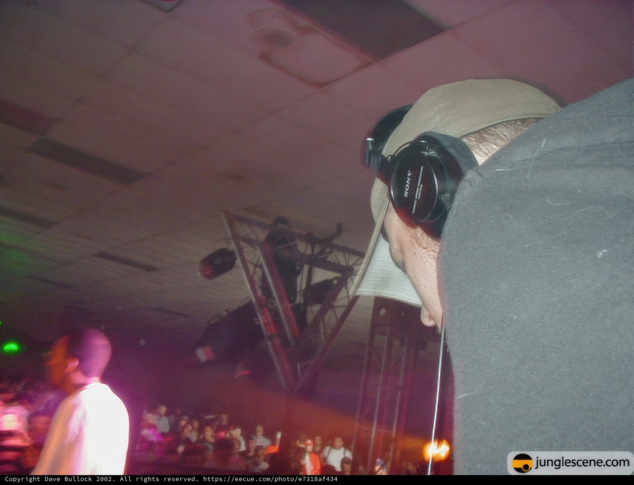 Grooving to the Beat: Man at Audiotistic Concert