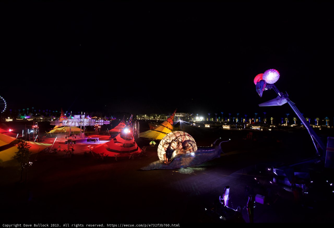Illuminating Fun at the Amusement Park