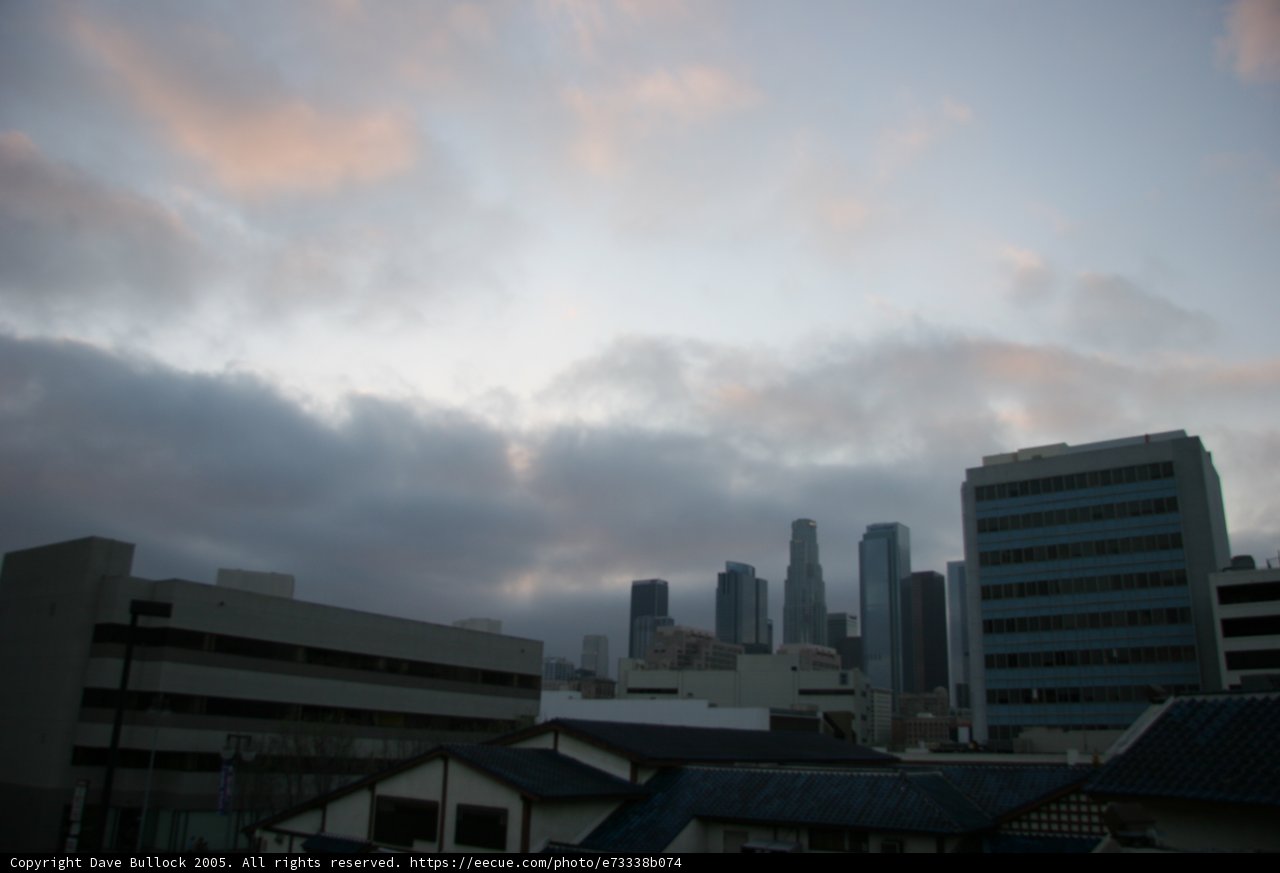 The Epic LA Skyline