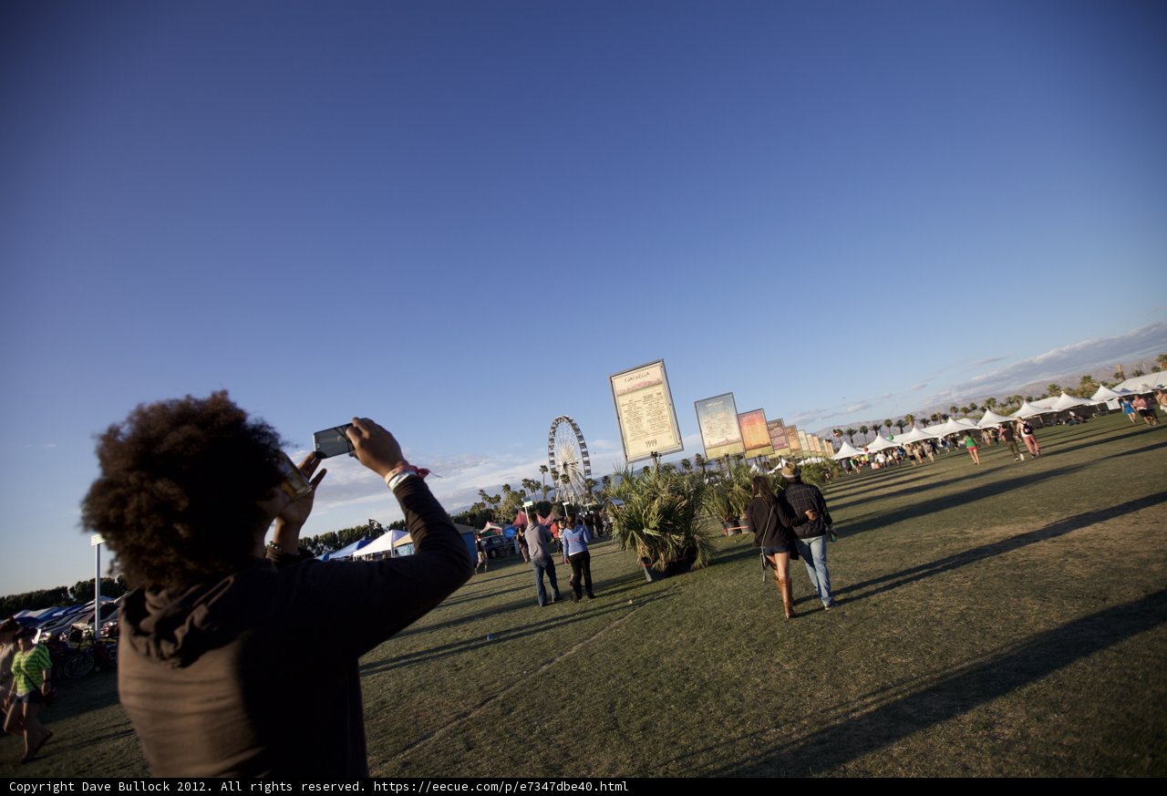 Crowd at Coachella