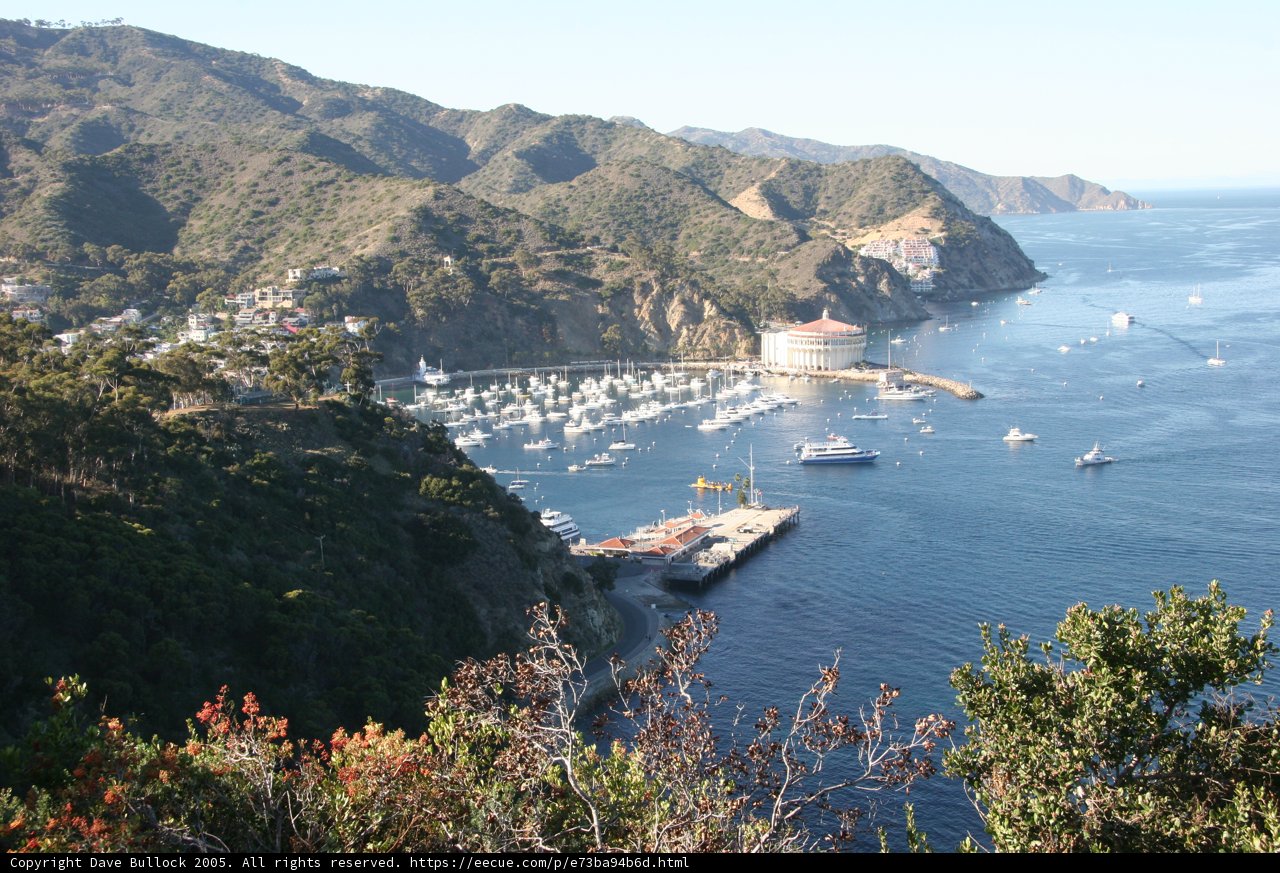 Harbor View with Majestic Mountains