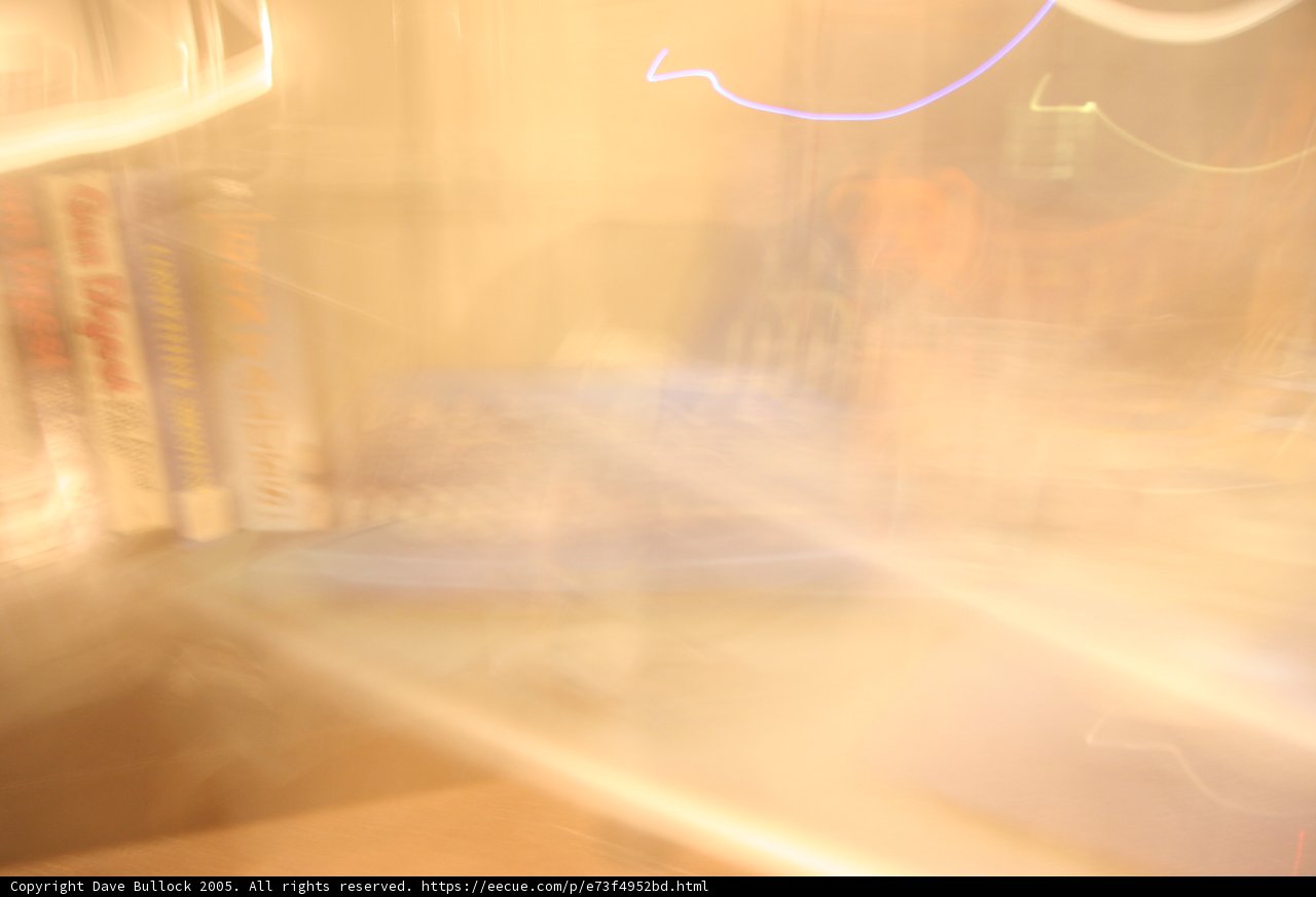 Blurred Bookshelf