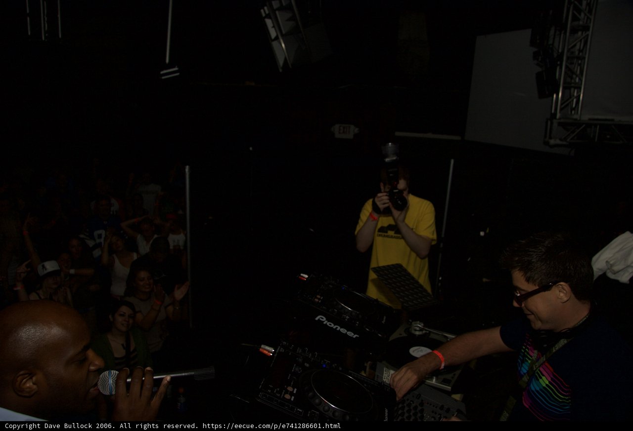 DJ MC Q Rocks the Nightclub