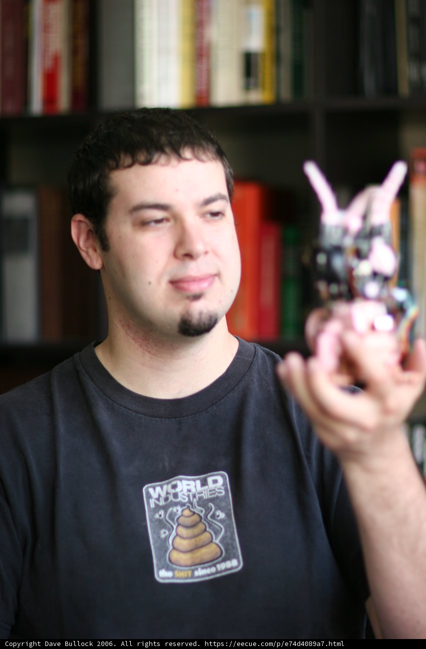 A Man and His Toy