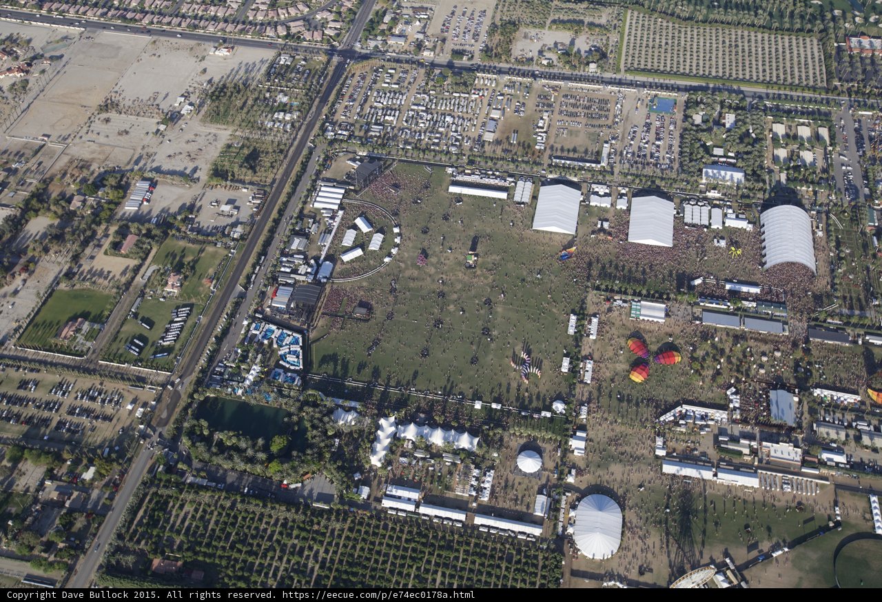 A Bird's-Eye View of a Bustling City Park