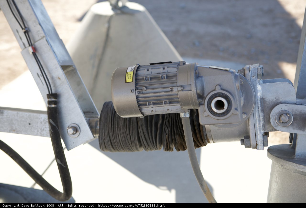 Industrial Rotor Machine with a Hose Attachment