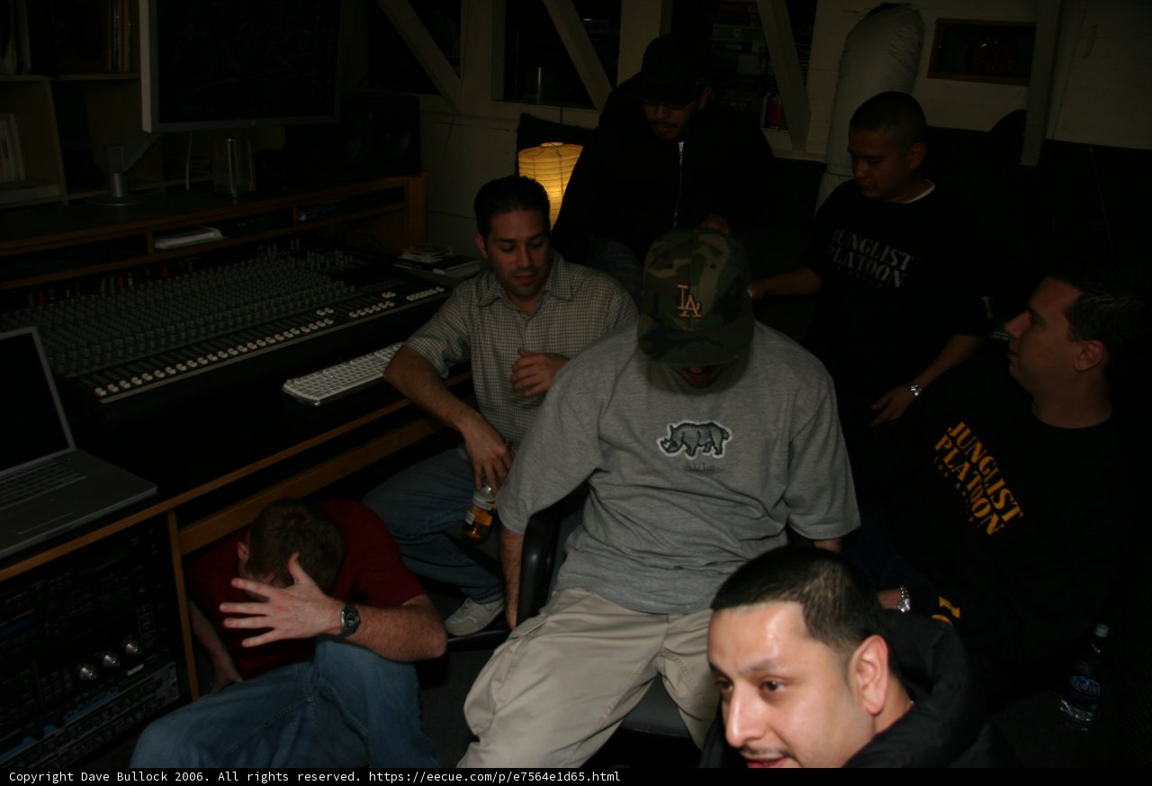 Recording Session with Cesar N, Rob G, Gil M, and Clutch