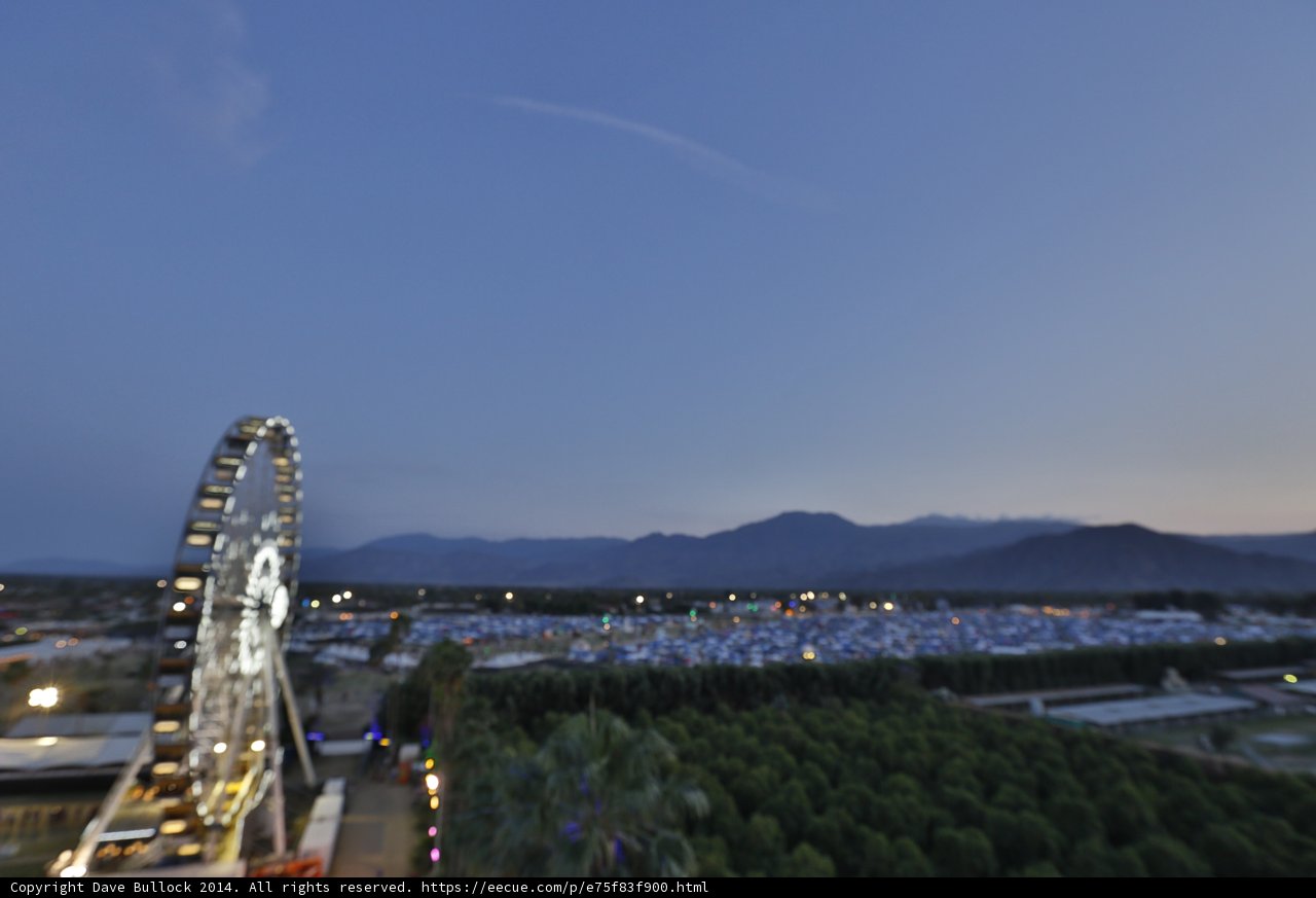 Nighttime Fun at the Amusement Park
