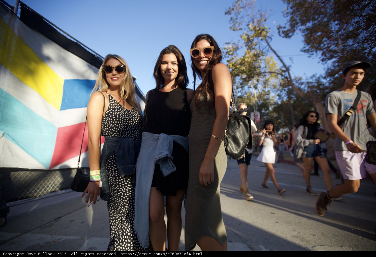 Festival Friends Smiling