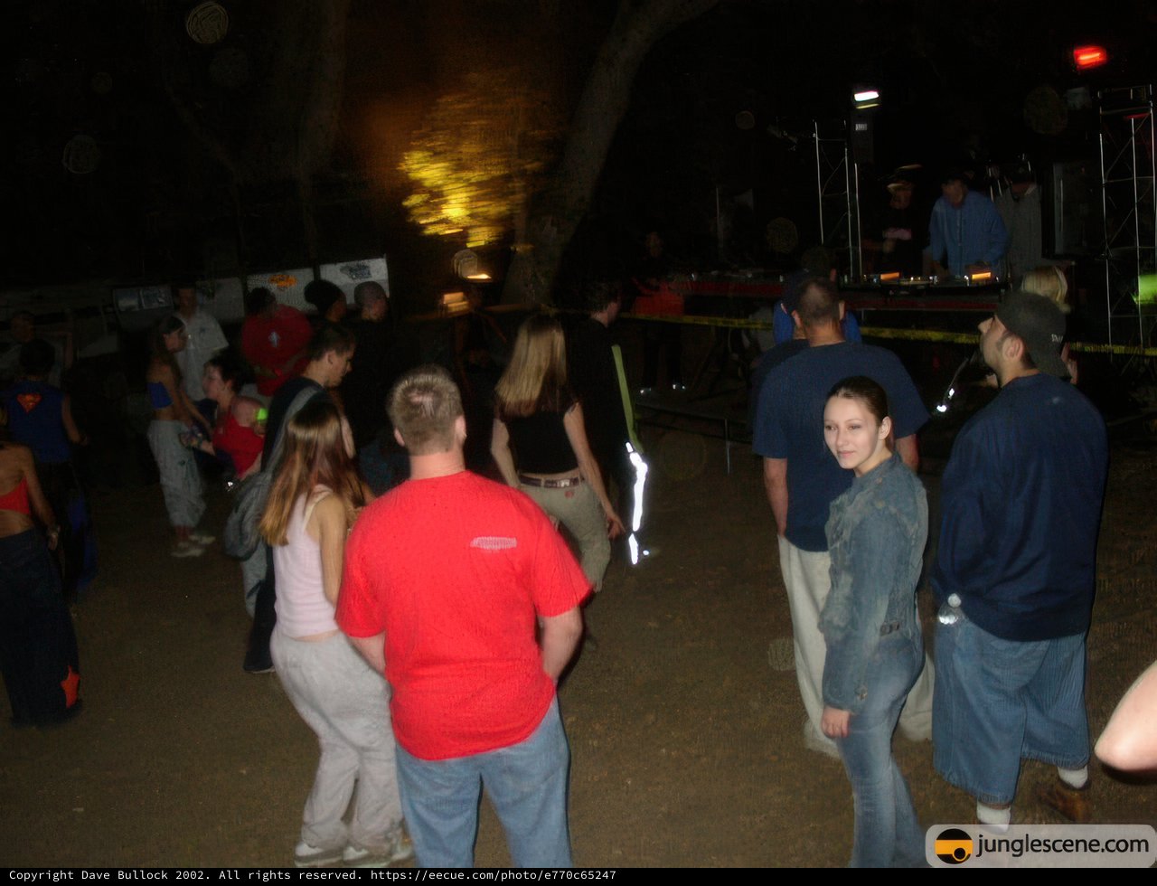 Nighttime Gathering with Friends