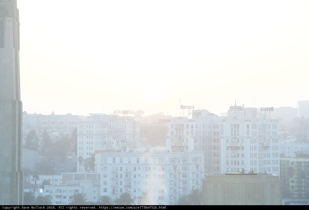 Urban Haze in Los Angeles