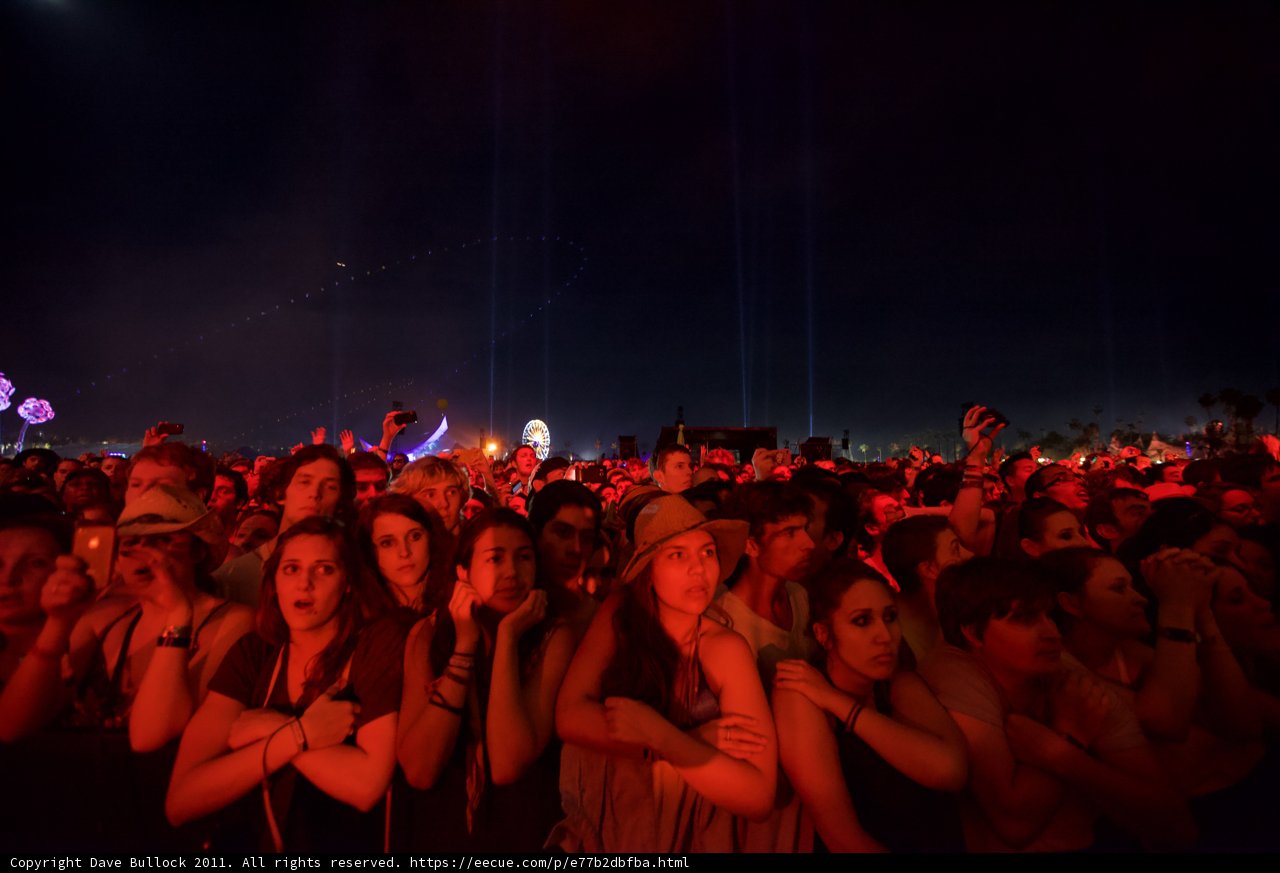 Nightlife at Coachella Festival