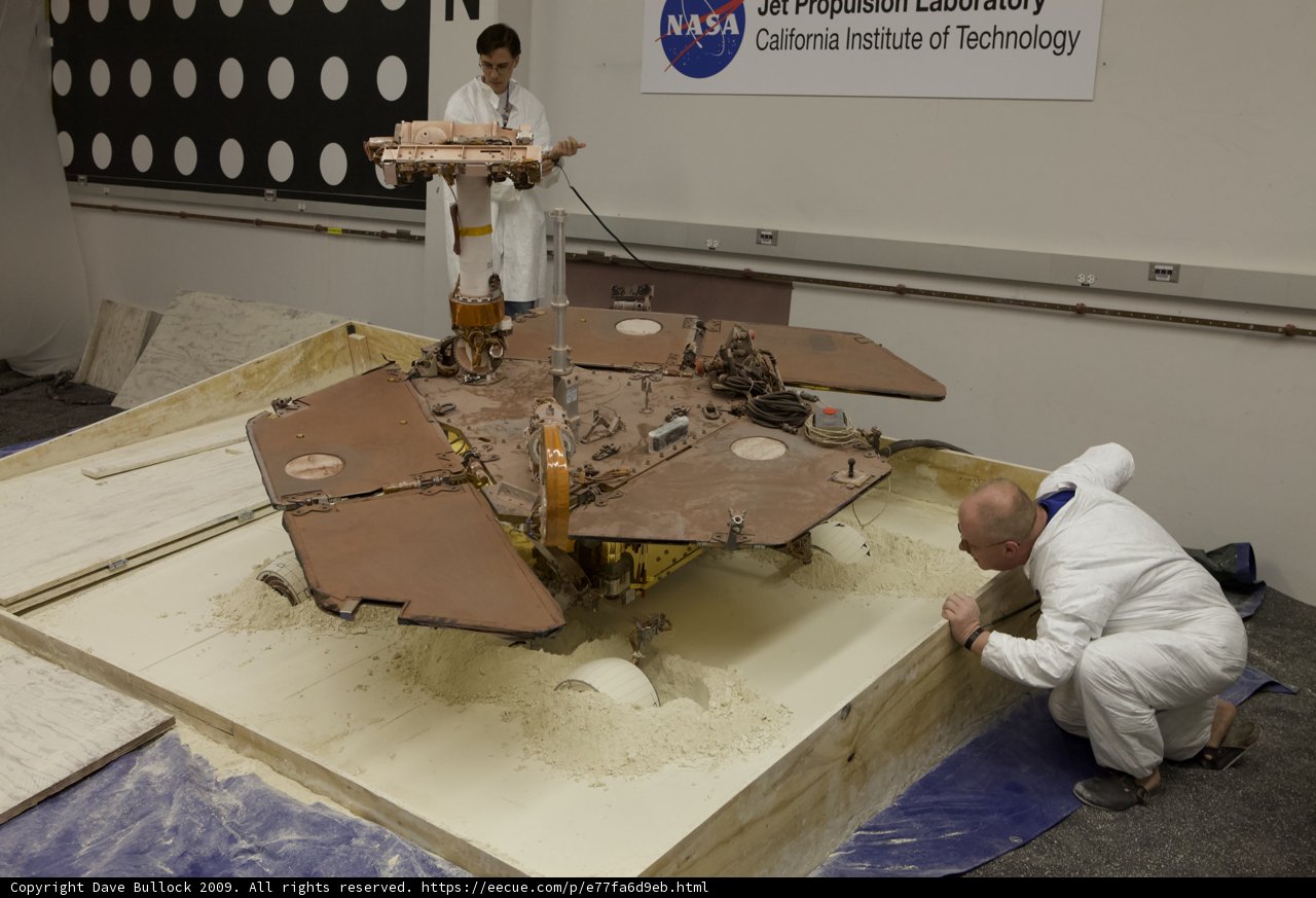Repairing the Martian Rover