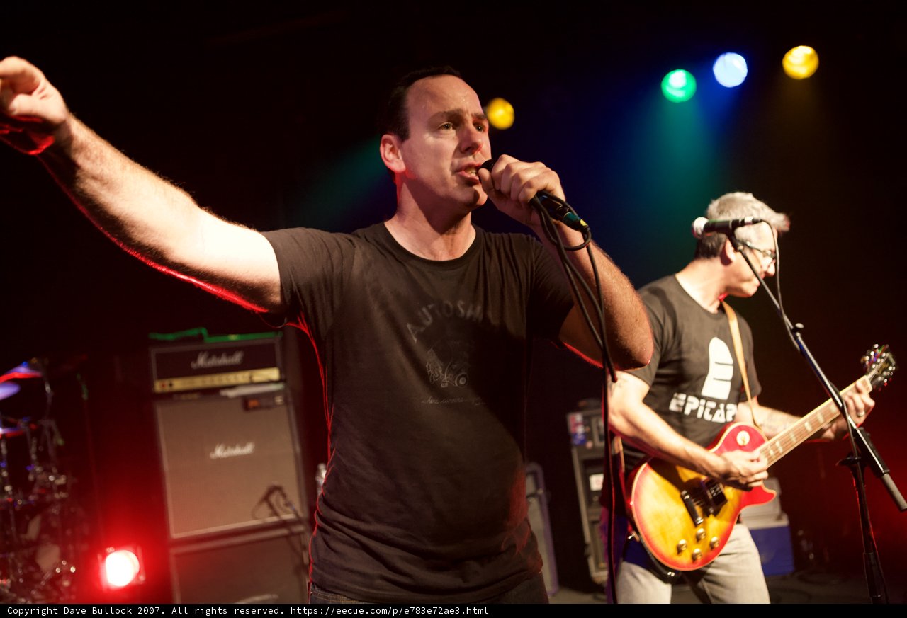 Rockin' out at the 2007 Bad Religion Glasshouse Concert