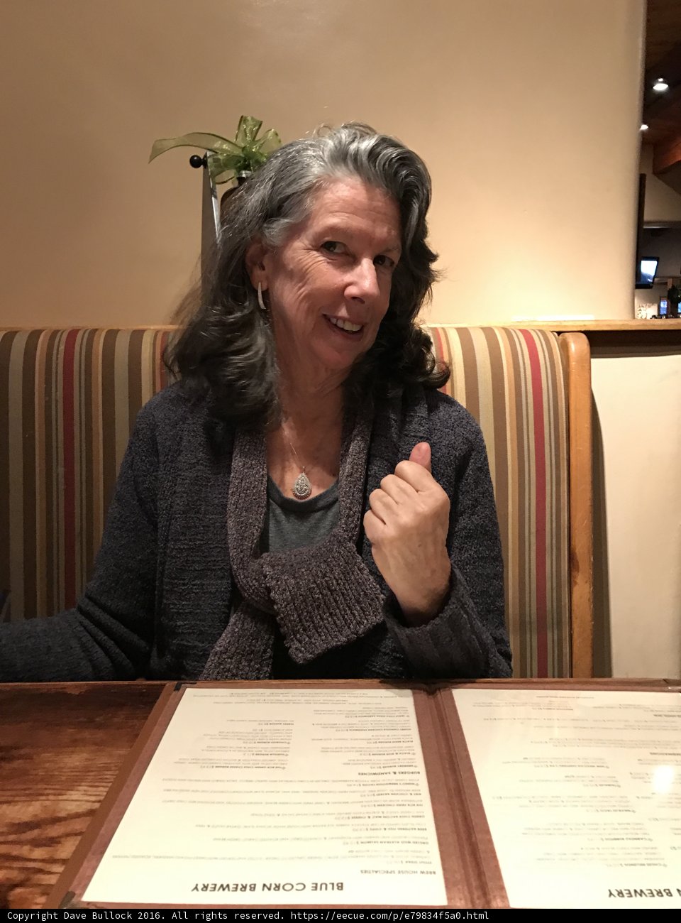 Menu Choices at Hidden Mountain Brewing Co.