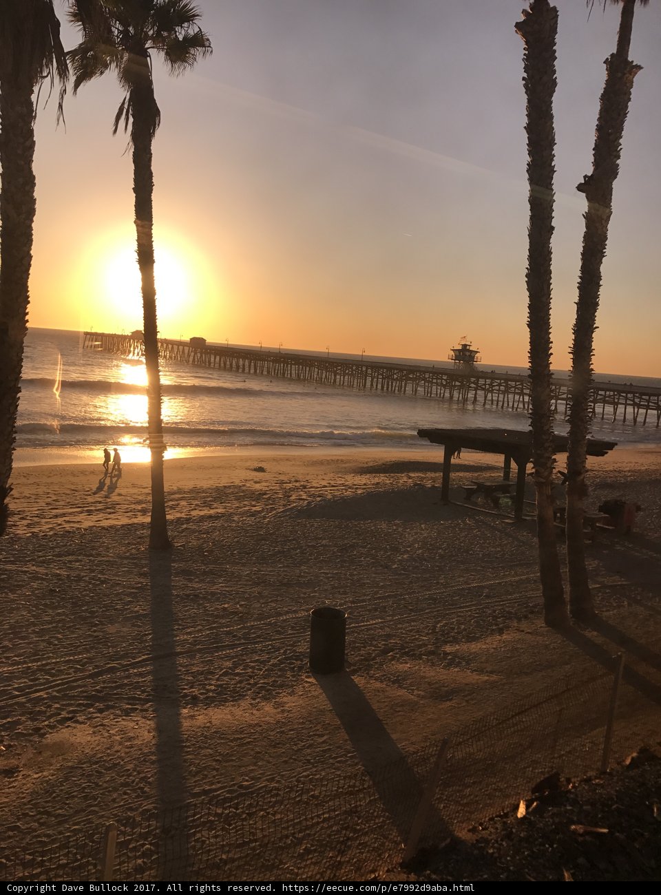 San Clemente Sunset at the Pier