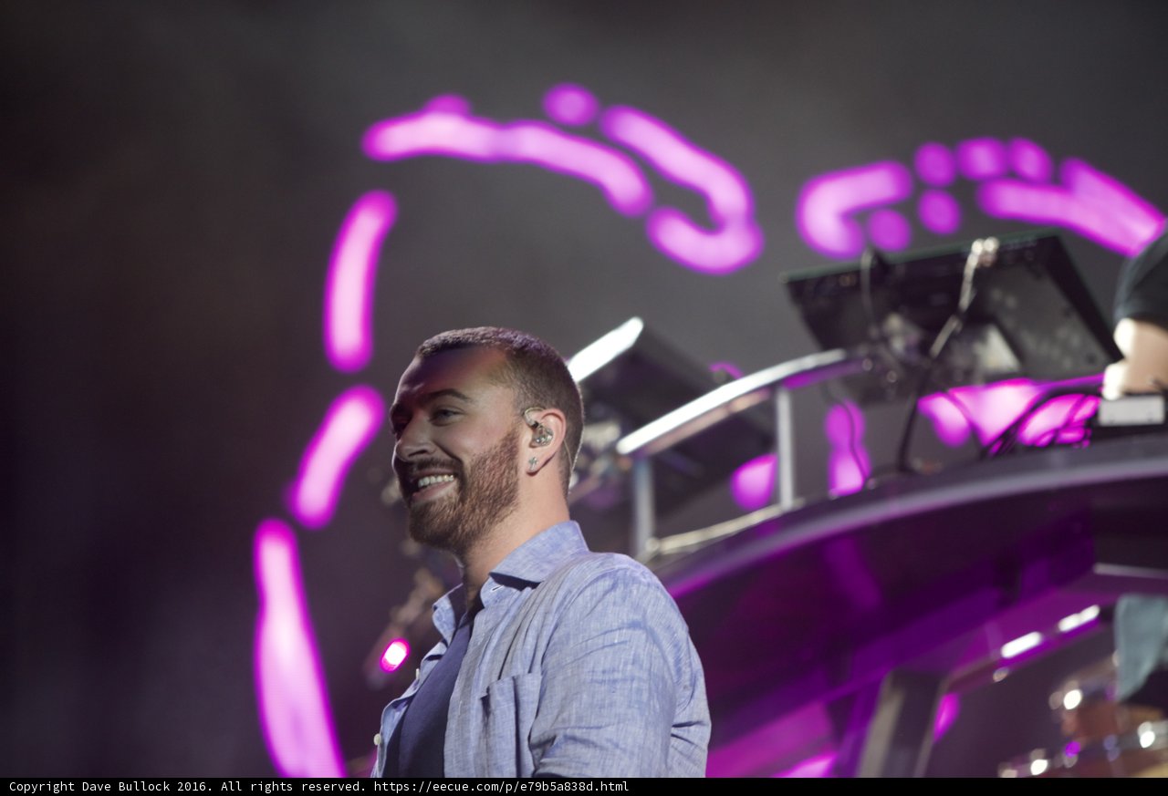 Sam Smith Lights Up the Stage at Coachella