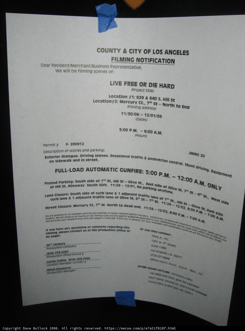 County of Los Angeles Election Results Announcement
