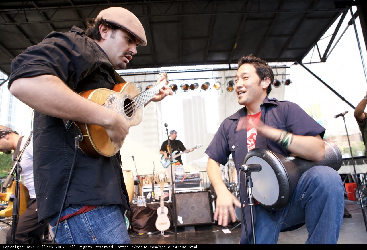 Takahiro Arai Rocks the Stage with Ozomatli