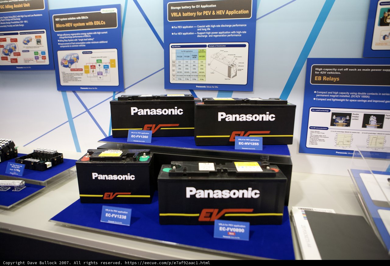 Panasonic Unveils Revolutionary Battery Technology