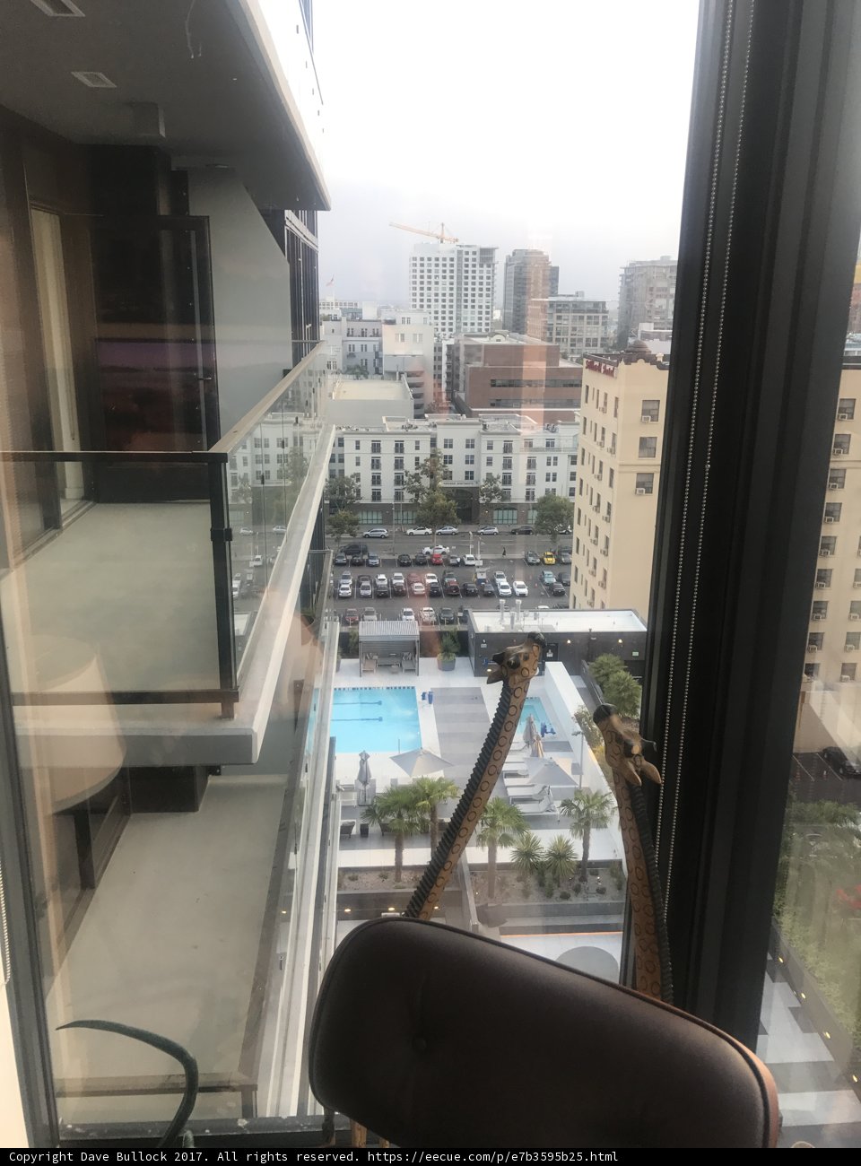 Balcony View of Urban Oasis