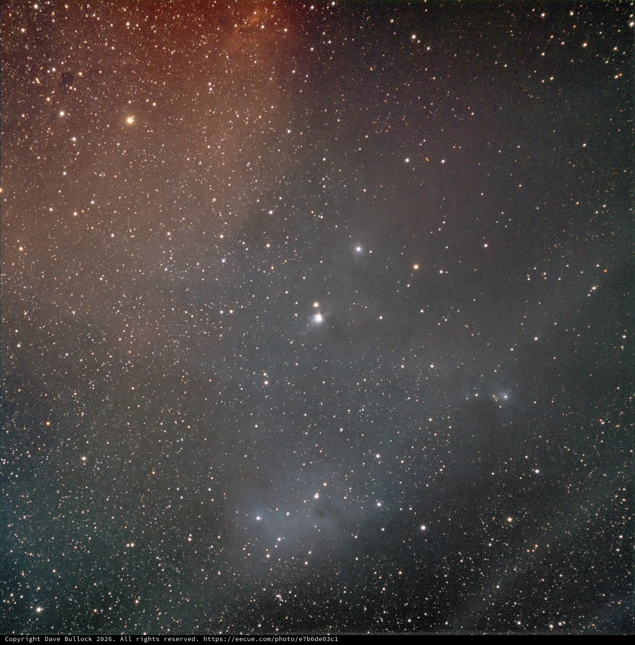 NGC2245 Nebula in Narrowband SHO Palette