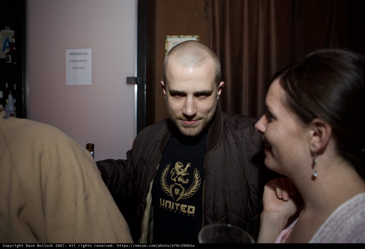 Danny and Penelope at Respect Gridlock Event 2007