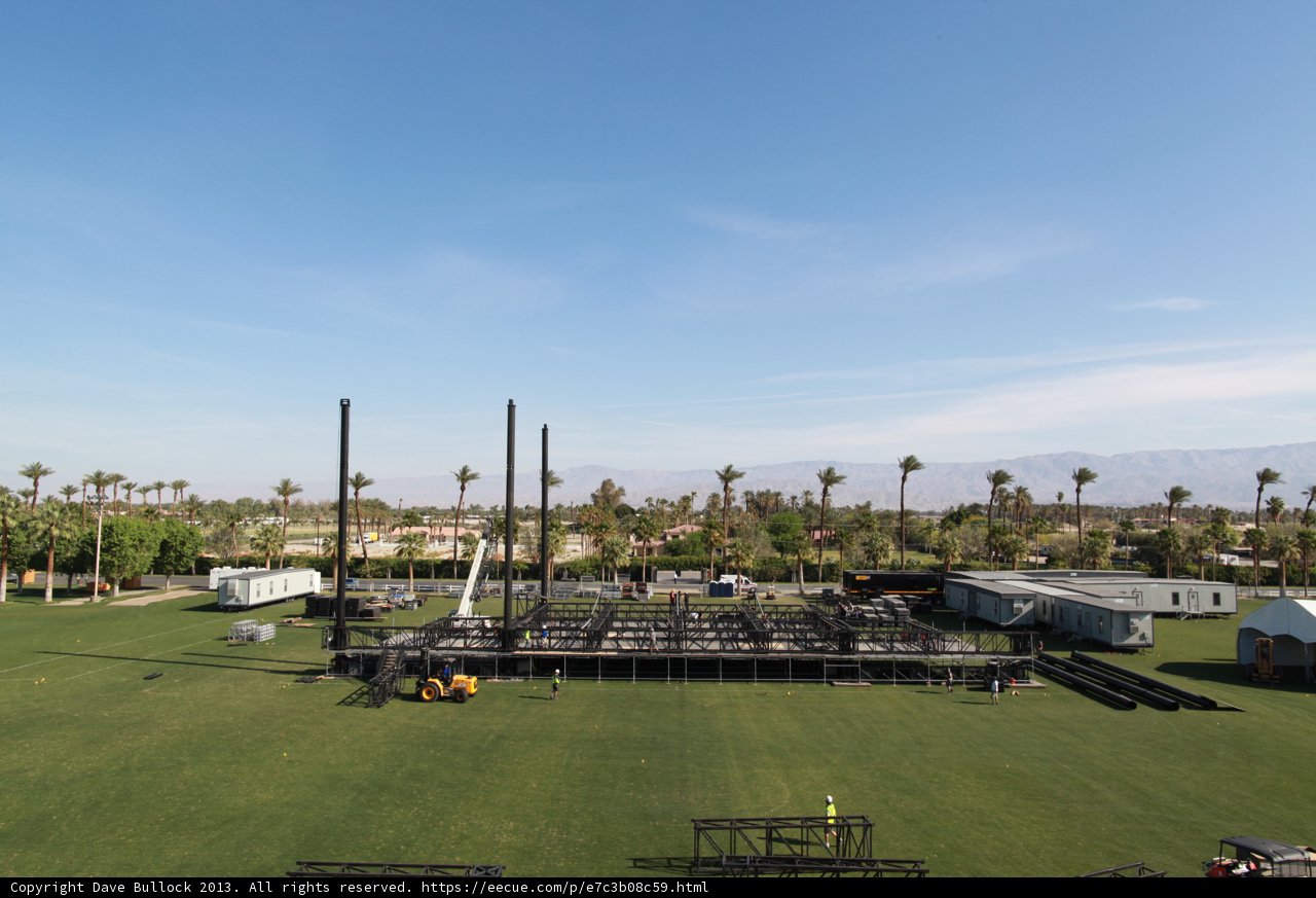 Stage in the Heart of the Field