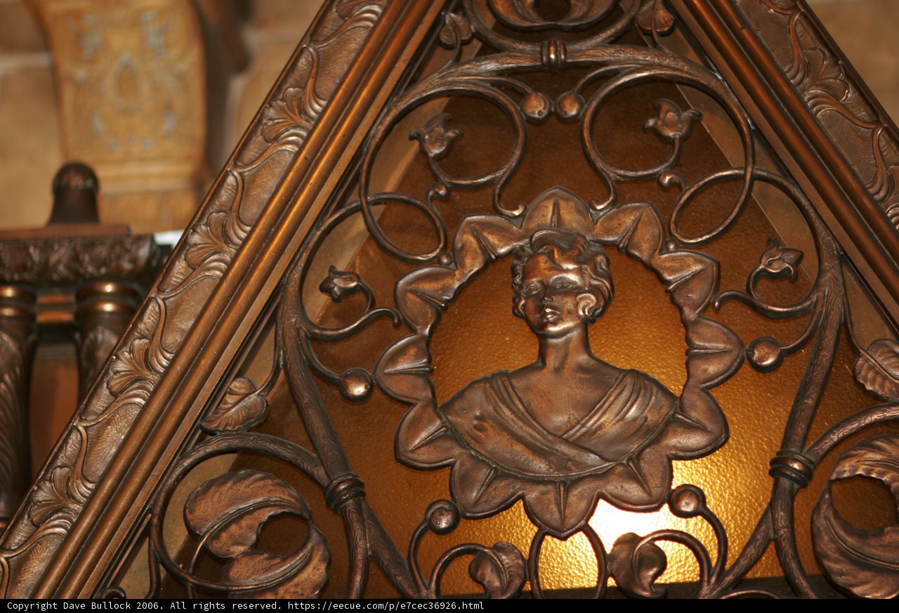 Ironwork Woman Sculpture