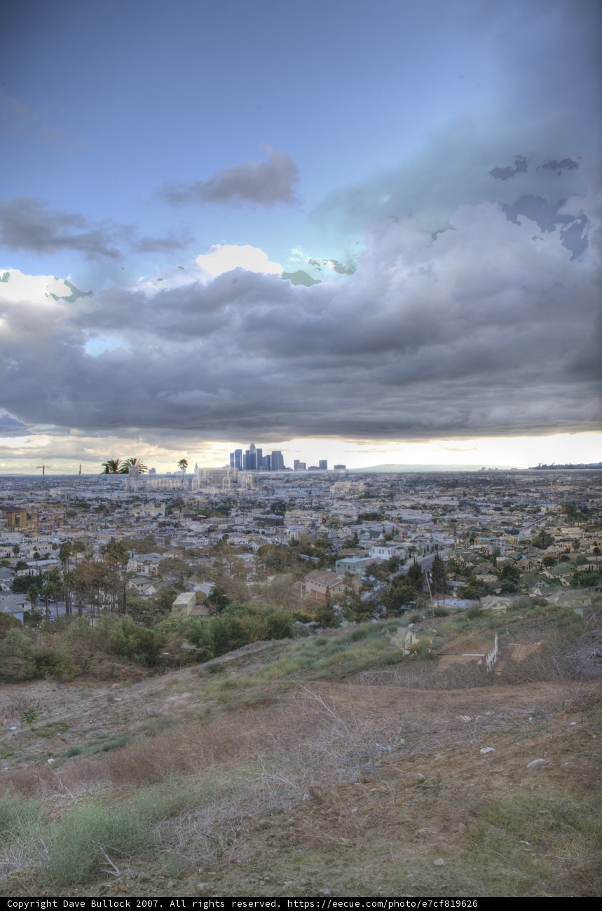 Cityscape Amidst the Clouds