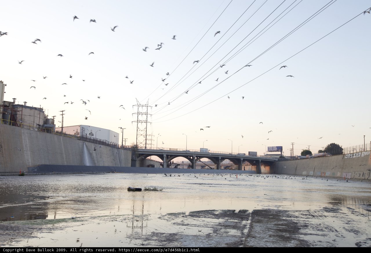 Flight Over the LA River