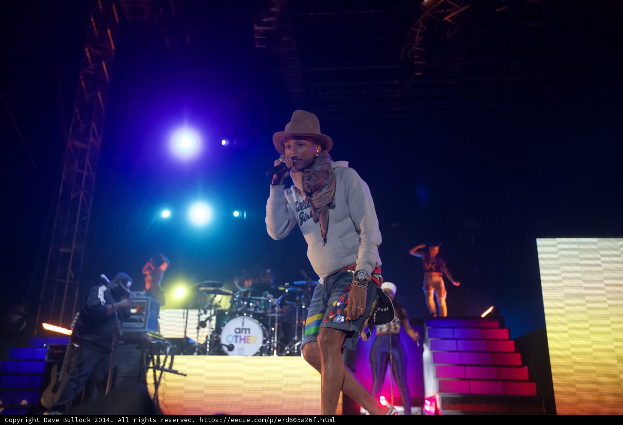 Pharrell Williams Rocks the O2 Arena in London!