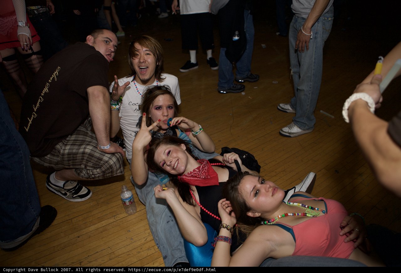 Gathering on Hardwood Floor