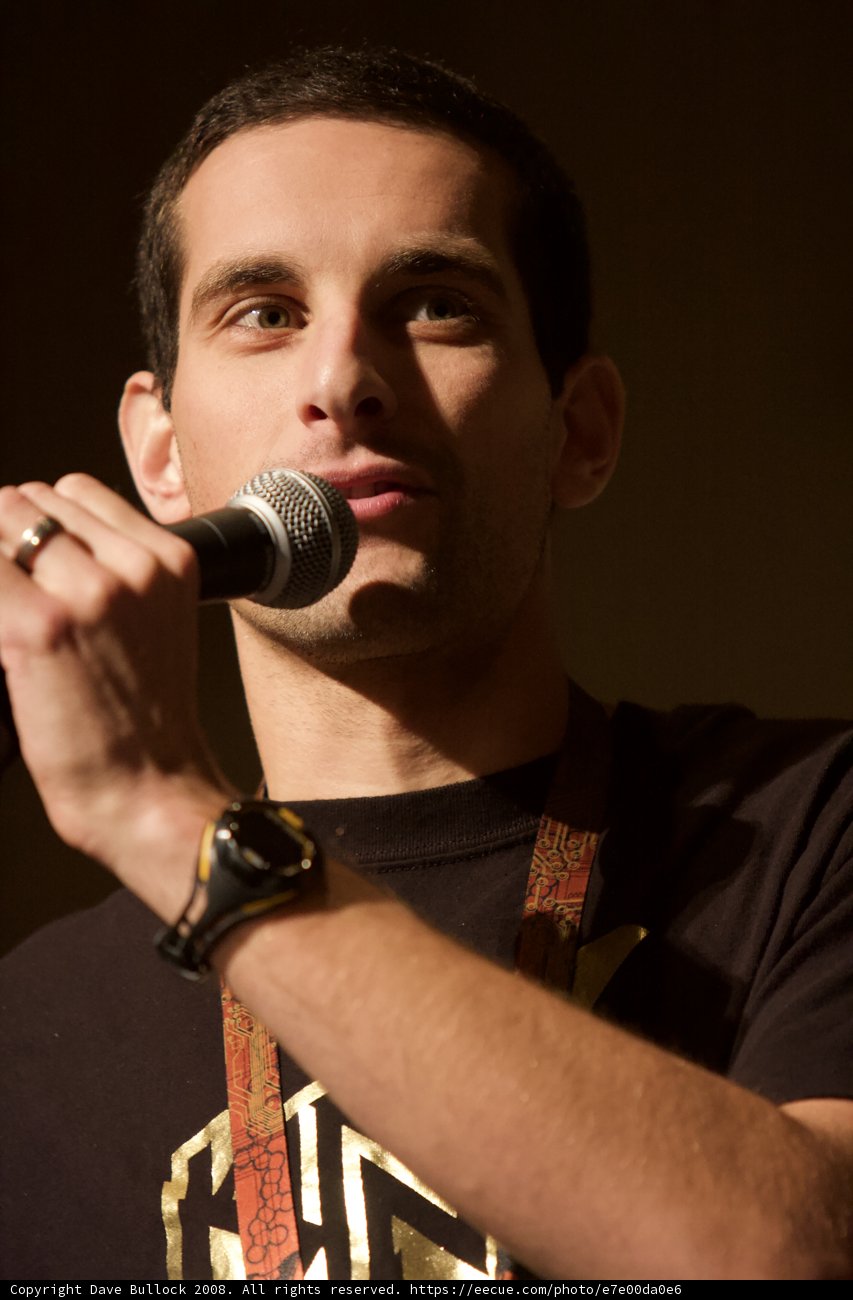 Man with Microphone