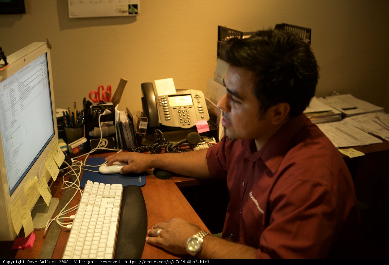 Working Hard in the Office