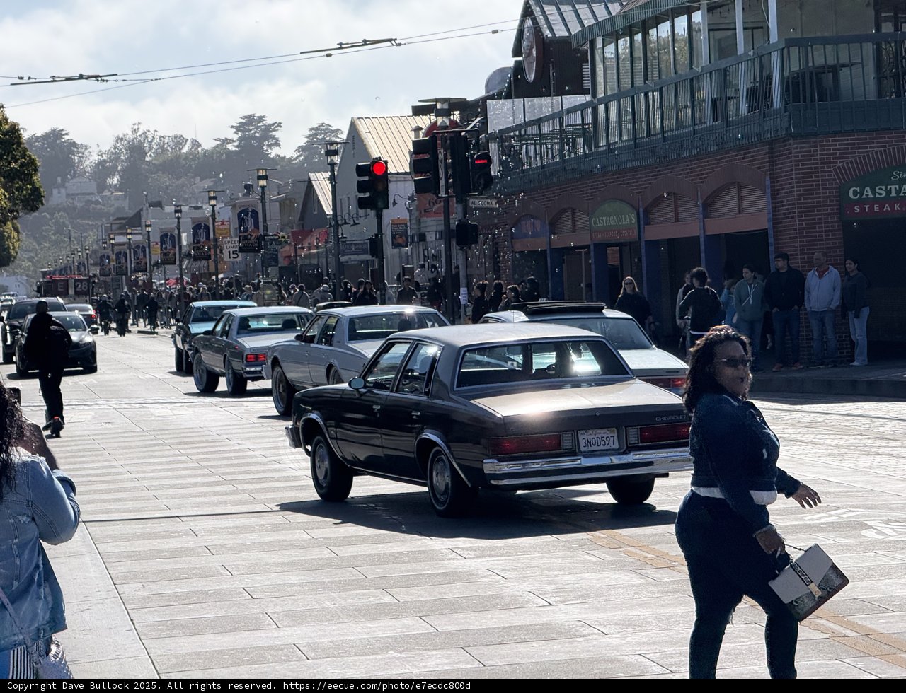 Bustling Afternoon at Fisherman's Wharf