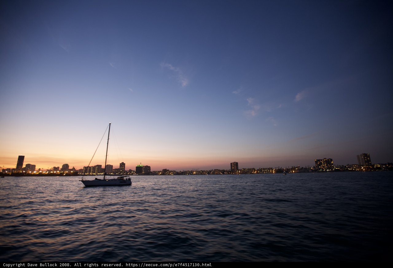 Sailboat Adventure at Sunset