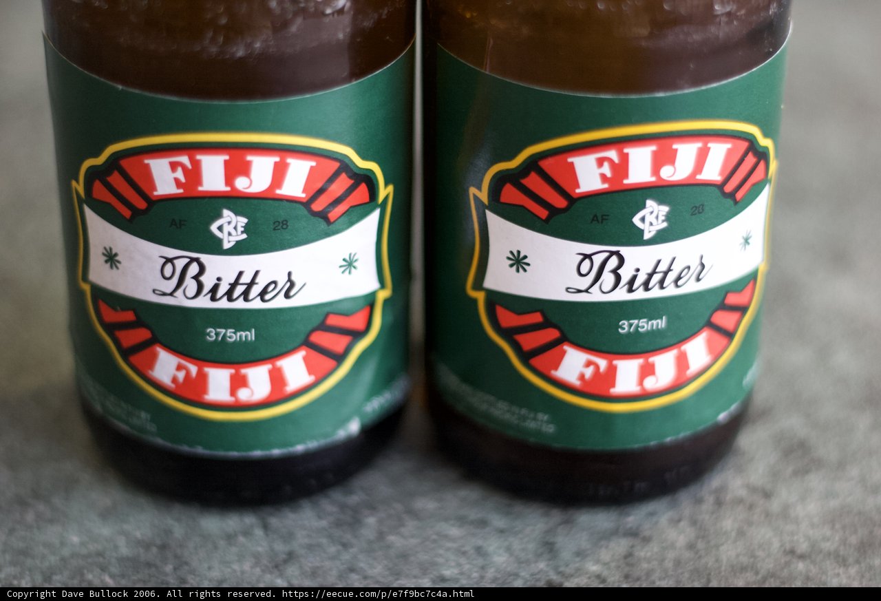 Refreshing Fiji Lager