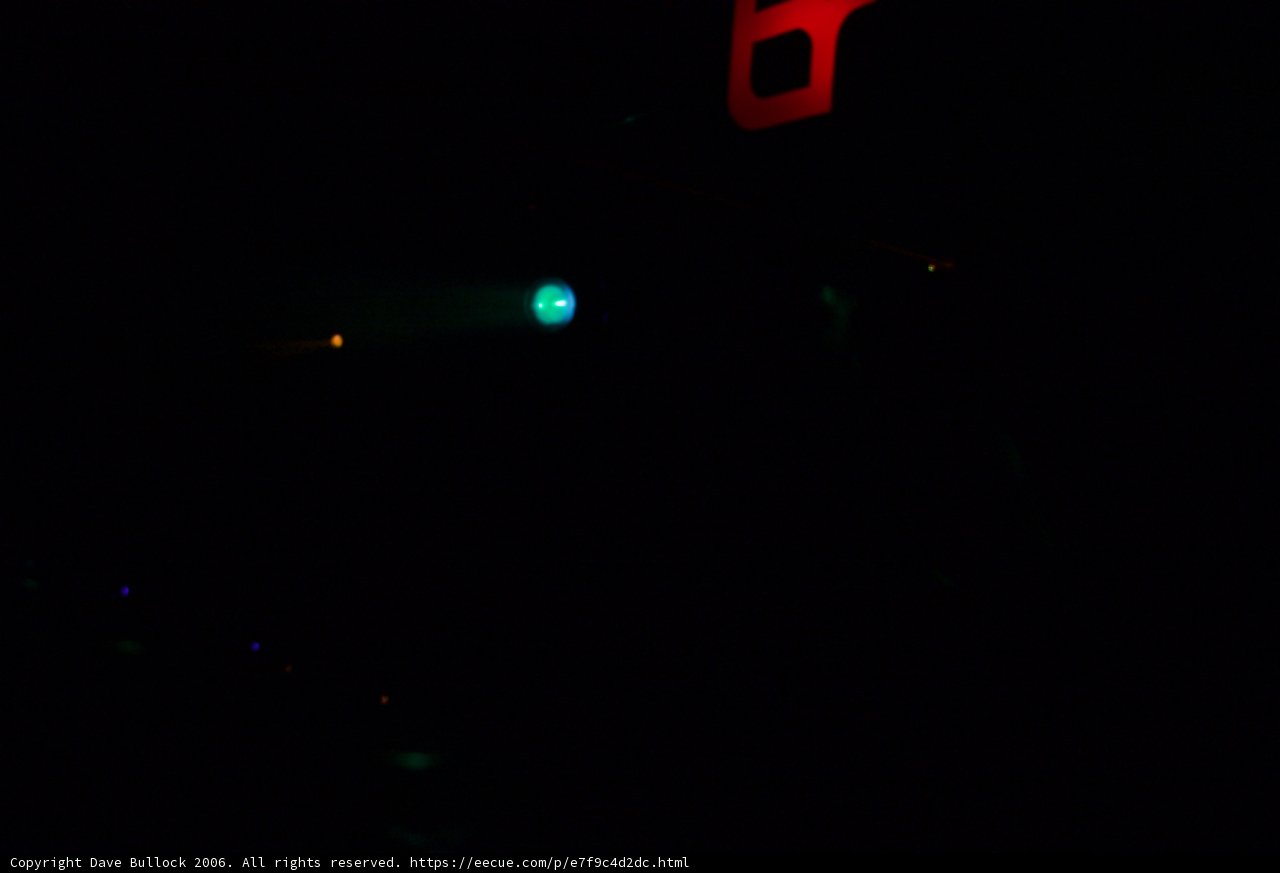 Glowing Green Flare